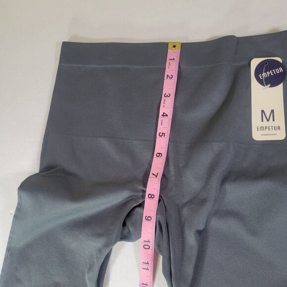 Empetua Gray Seamless Comfort Mid-Waist Shaping Leggings Size M #79216 - Picture 6 of 6